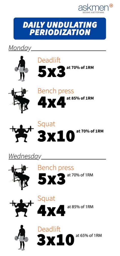 powerlifting undulating period program